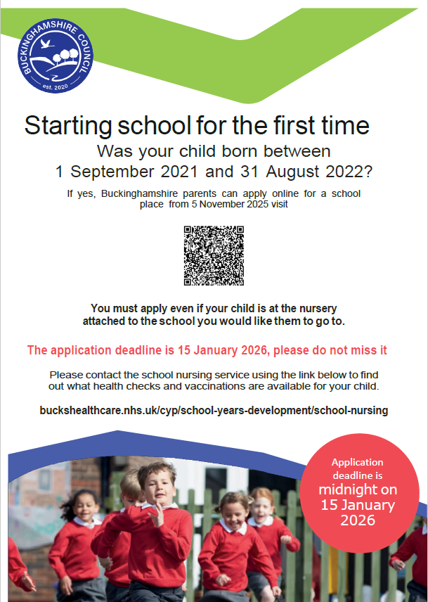 Starting School Poster 2026